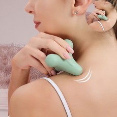 땅콩 마사지볼 지압볼 발바닥 등 근막이완 요가볼 필라테스 롤러볼, 그린