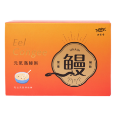 漁嗜嚐 元氣滿鰻 鰻魚粥 口感軟糯 開封即食營養美味 150公克 6包 1盒, 每包150公克
