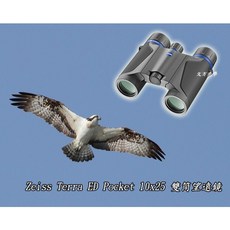 【文方光學】ZEISS TERRA ED 8x25 10x25 雙筒望遠鏡，輕巧便攜，視野清晰