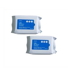 식물나라 시원한 데오 티슈 무향 15매 2개, 85g