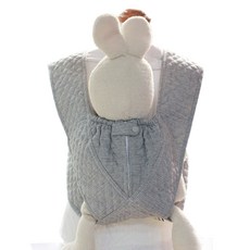 유니베베 여름휴대용아기띠-그레이스핀, XL