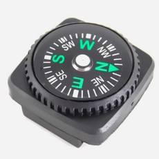 아웃도어 나침반 손목시계 군용 캠핑 생존용 스트랩, 시계줄나침반, 1개, 시계줄나침반