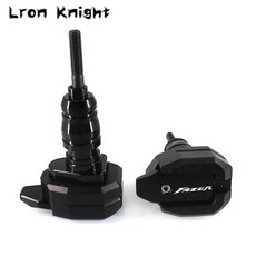 오토바이 낙하 보호 프레임 슬라이더 페어링 가드 충돌 방지 패드 프로텍터, 색상: 20. FAZER Black