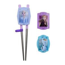 아트박스/디자인에버 겨울왕국2 트리오 체인지 교정용젓가락(2단계), 단품없음, 1개