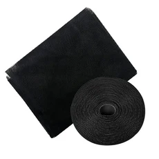 DIY 자가 접착식 방충망 모기장 창문용 커튼, 02 1.5x2m, 01 black