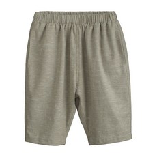 好搭棉麻休閒七分褲 透氣舒適 七分褲長度 鬆緊帶設計