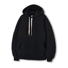 OCELOT D17 기모 스탠다드 무지 후드티 블랙 278561