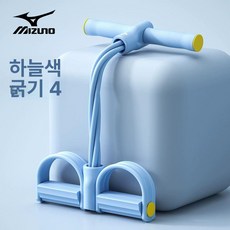 페달 풀러 복부 로프 라텍스 장비 저항 장비 슬리밍, 기본 색상, 파란색 굵은 글씨 4