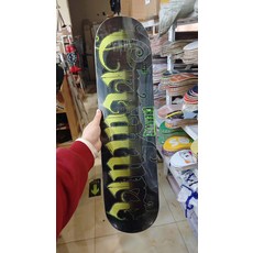 Creature 滑板板面 黃漸變字母 尺寸7.75 輕微變形, 如圖所示, 1個