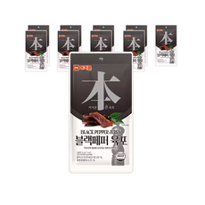 블랙페퍼돈육포 25G, 10개
