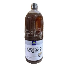 [정연푸드] 면사랑 오뎅육수 1.8L 대용량/업소용/식당용 오뎅우동(국물/육수/다시/장국), 5개