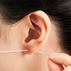 Body Bar 耳棒穿孔清潔劑 100pcs, 耳洞清潔線, 1組