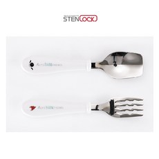 알프스팜프랜즈 기능성 스푼포크세트 어린이 수저세트, 1개