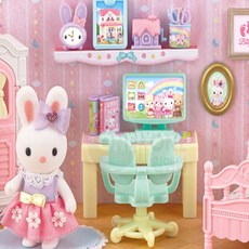 아특 콩지래빗친구들 콩지래빗집 미니어처인형