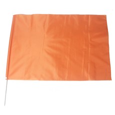 파티로 튼튼한 응원깃발 45cmx65cm 깃발춤 응원용 운동회 깃발, 오렌지, 1개