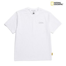 내셔널지오그래 NATIONAL GEOGRAPHIC 크로우 유니 COOL MAX 베이직핏 반팔 티셔츠 N252UTS090 447391