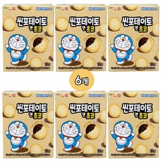 바스락 씬 포테이토 앤 초코 스낵, 72g, 6개