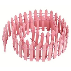 그린스하비 미니 울타리 장식 미니어처 5 x 90cm, 핑크