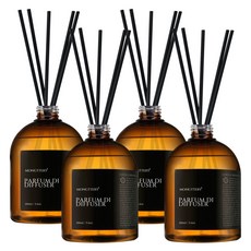 몽때리 실속형 디퓨저, 4개, 300ml, 새콤달콤복숭아