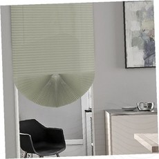 접착식 플리츠 블라인드 창문 차광 커튼 원룸 사무실 햇빛 가리개 종이 주름