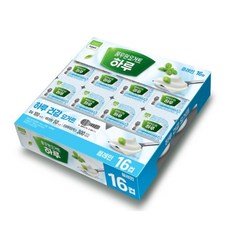 풀무원 하루요거트 컵 플레인 80g 16개