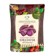 푸른들판 국내산 자색 고구마 파우더 가루 100% 보라색 적고구마 분말 국산, 100g, 1개