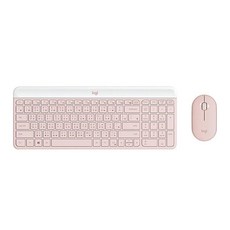 Logitech 羅技 MK470 超薄無線鍵鼠組 玫瑰粉, 普通型