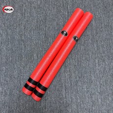 拳擊反應棍躲閃訓練靶，散打格鬥反應靶，成人兒童訓練護具陪練拳擊棒，拳靶，散打手靶，成人兒童棍靶，反應靶，棒靶, 1個, 50cm紅色一對