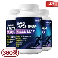 뉴트리플라이 에너자이징 파워업 L-아르기닌 블랙마카 흑마늘 야관문 타우린 홍삼, 3개, 120정