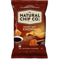 Natural 厚片波浪洋芋片 (175g) 澳洲原裝進口 海鹽/海鹽酸醋/黑胡椒海鹽/蜂蜜雞汁, 175g, 1個