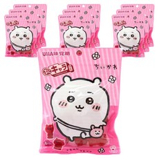 UHA 味覺糖 Q彈角色軟糖 吉伊卡哇 葡萄口味, 10個, 51g