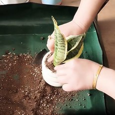 베란다 실내정원 매트 L 원예도구 화분용매트 베란다정원