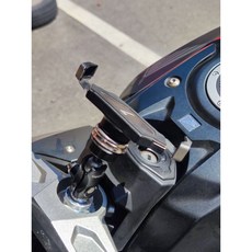 AnvR 黑隼專用轉接座 仿賽車手機架 黑隼1代/2代 逆磁浮LA3-PH08, 黑隼專用三角台轉接座,不加購，單買轉接座(含膨脹套筒)