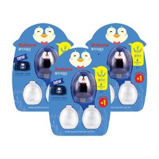 폴라프레쉬 통풍구 방향제, 3개, 쿨허브향 펭구