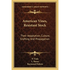 (英文圖書)American Vines Resistant Stock: Their Adaptation Culture Grafting And Propaga... 平裝版, 英文, Kessinger Publishing
