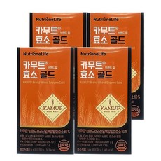 뉴트리원 카무트효소 카뮤트효소 발효 소화 효소 골드 30포X4개, 4개, 30정