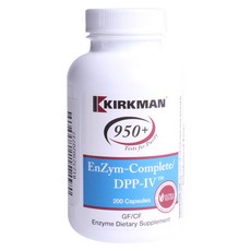 KIRKMAN 950+ 全酶 DPP-IV 膠囊 無糖 無麩質, 200 件, 1個