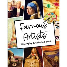 Famous Artists Biography and Coloring Book: Volume 2 Paperback, Independently Published, English, 9798724842389