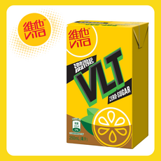홍콩 VITA VLT Zero Sugar Lemon Tea 비타제로레몬티 250ml 홍콩음료 정식수입 아이스티, 24개