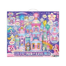 캐치티니핑 슈팅스타 셀레스티얼 캐슬 인형집 세트, 혼합색상, 1세트