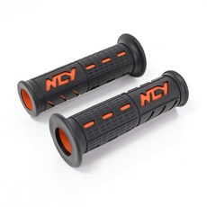 NCY N-23 雙色握把套 耐磨把手套 黑灰/黑藍/黑紅 120MM, 黑橘, 1個
