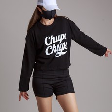 댄마샵 츕스 긴팔 크롭티 방송댄스복 줌바댄스복 에어로빅복