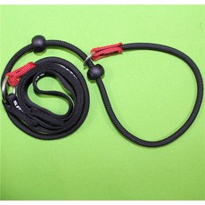 訓犬窒息繩訓狗繩中大型犬隻訓練P繩一拉得狗鏈控制P鏈寵物用品, 1個, 紅