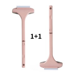 온리코 봄철 방충망&유리 청소솔, 핑크+핑크, 1개