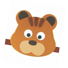 역할놀이머리띠 다람쥐 1개입 유치원 문화센터 표현