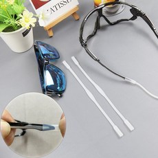 고정 운동 분실방지 고글 목걸이 스트랩 20CM 백색 1P hol+53751Ge