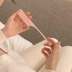 [빠른배송] 컷팅빗 꼬리빗 유아 일체형 고무줄컷팅칼, 1개