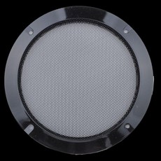 스피커 그릴 커버 철망 실버 보호 DIY 스피커망, 블랙, 2인치