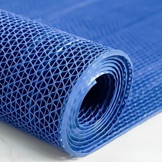 욕실 매트 미끄럼 방지 카펫 레스토랑 차고 주방 수영장 데크, 색상: 1. blue / 사양: A. 40x90CM