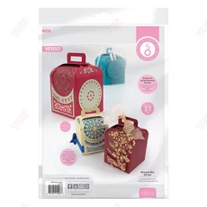 쿠쿠스토어 향수병 티핀 상자 피라미드 바케 다이 세트 메모리 북 금속 절단 장식 스크랩북 DIY 카드 앨범, 13 Z7422-Dies